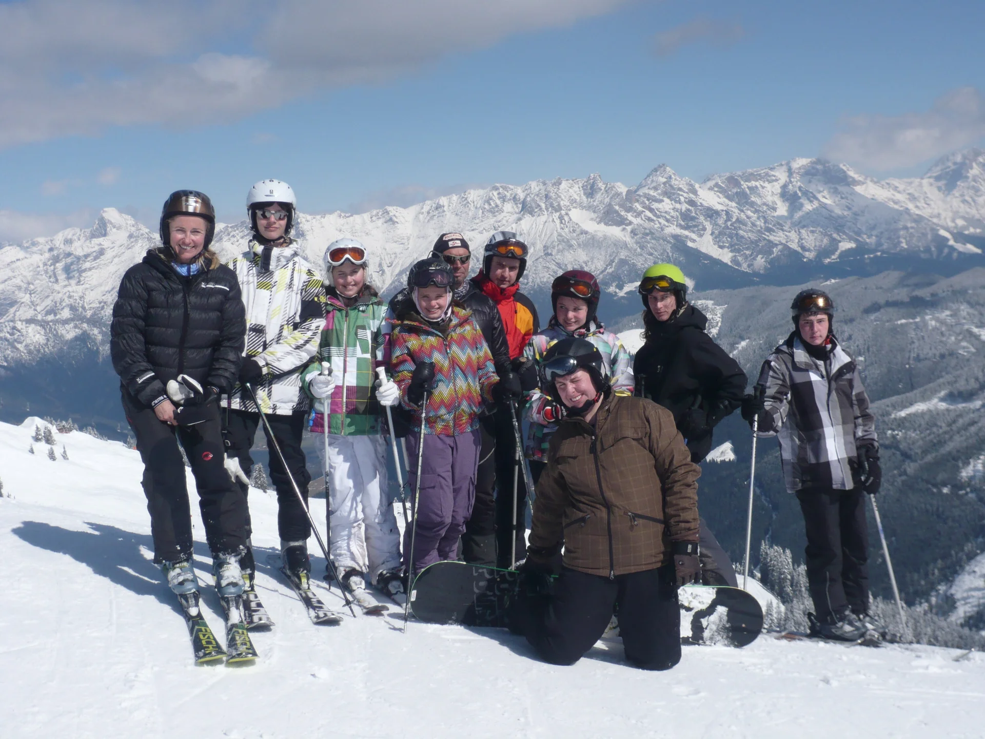 Jugend vom DAV Dingolfing beim Alpinskifahren | © Drexler Margarete