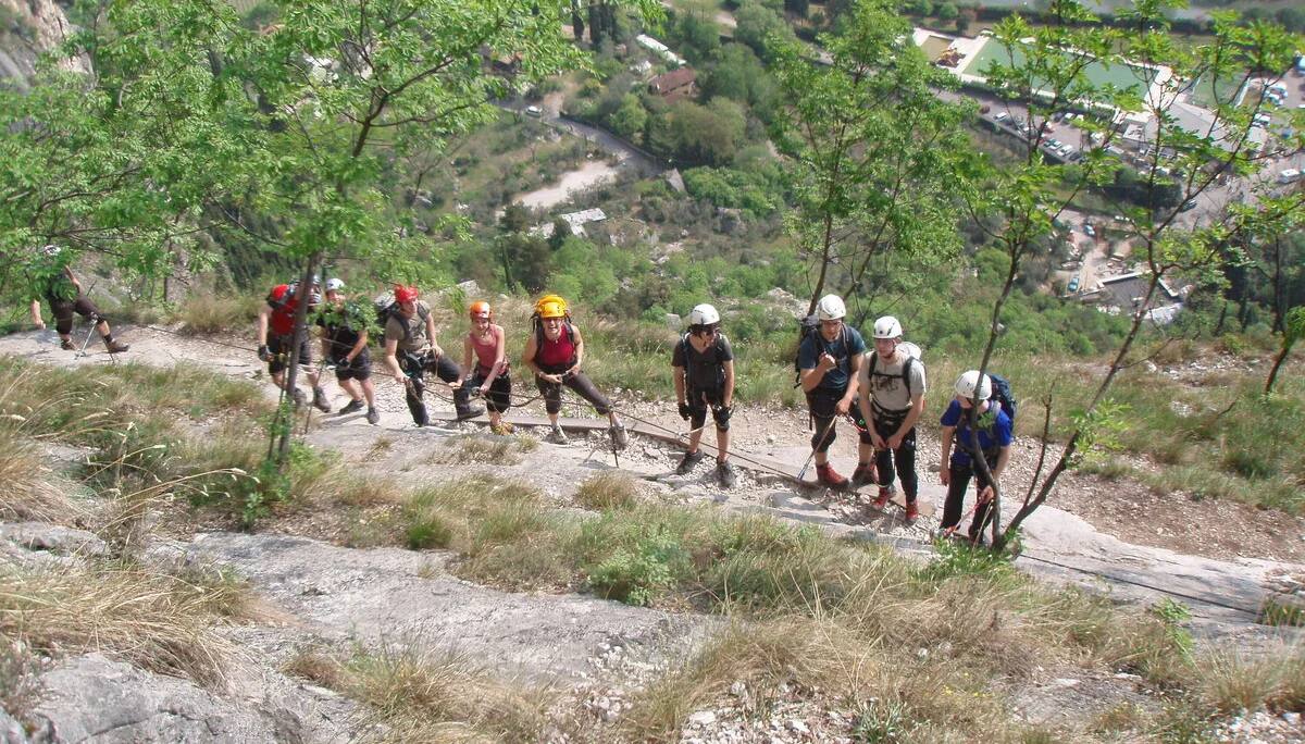 Beim Klettern in Arco | © Drexler Magarete