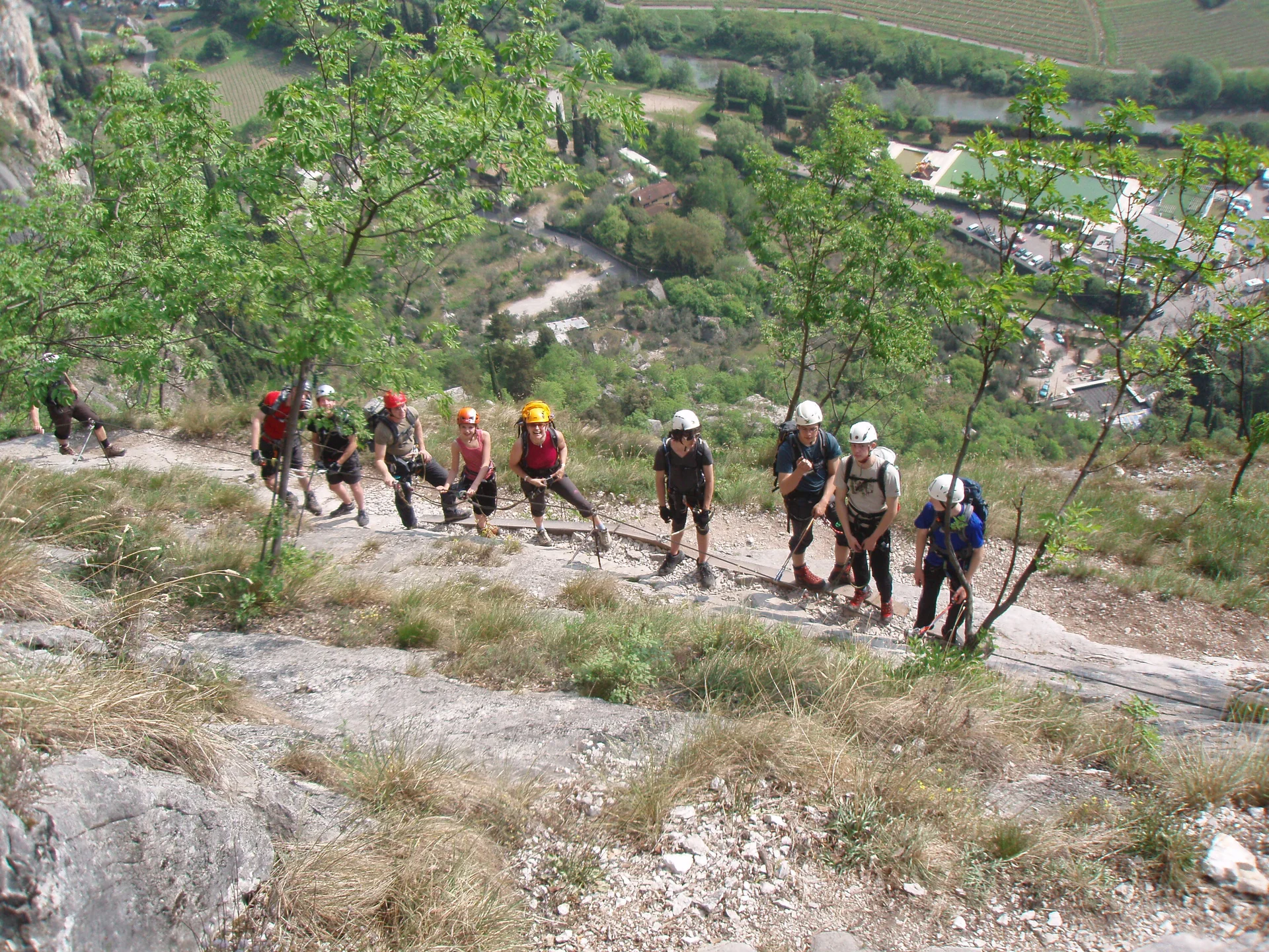 Beim Klettern in Arco | © Drexler Magarete