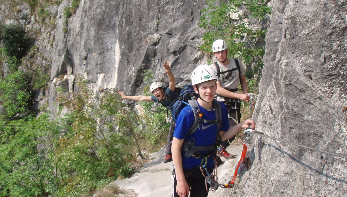Beim Klettern in Arco | © Drexler Magarete