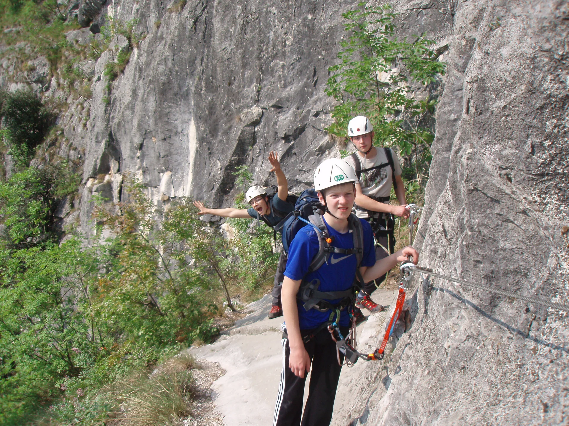 Beim Klettern in Arco | © Drexler Magarete