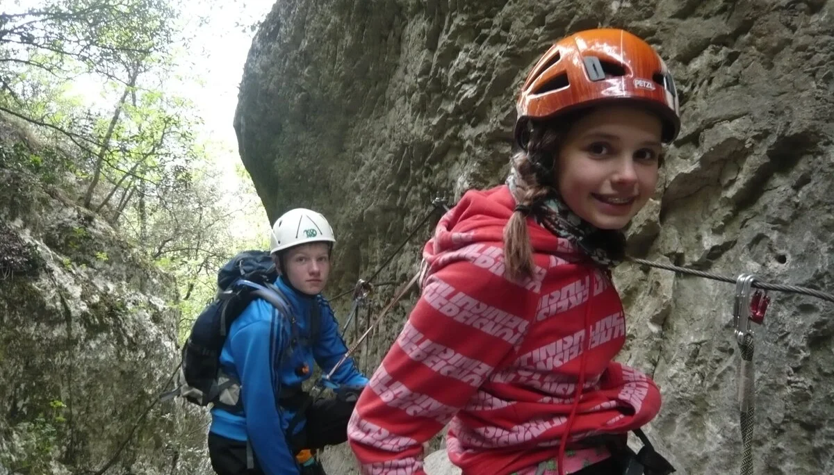 Beim Klettern in Arco | © Drexler Magarete