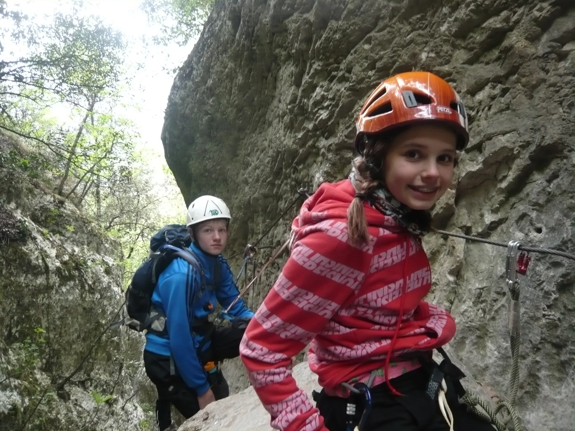 Beim Klettern in Arco | © Drexler Magarete