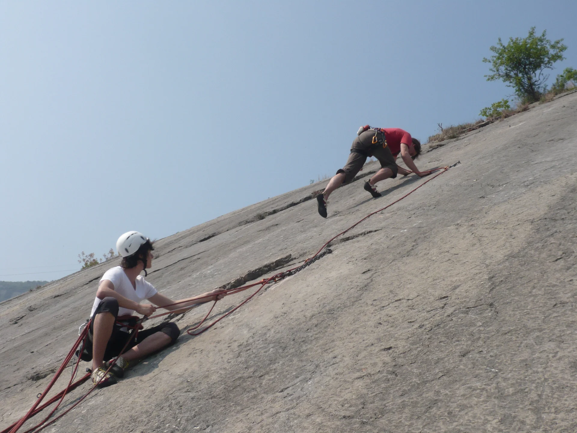 Beim Klettern in Arco | © Drexler Magarete