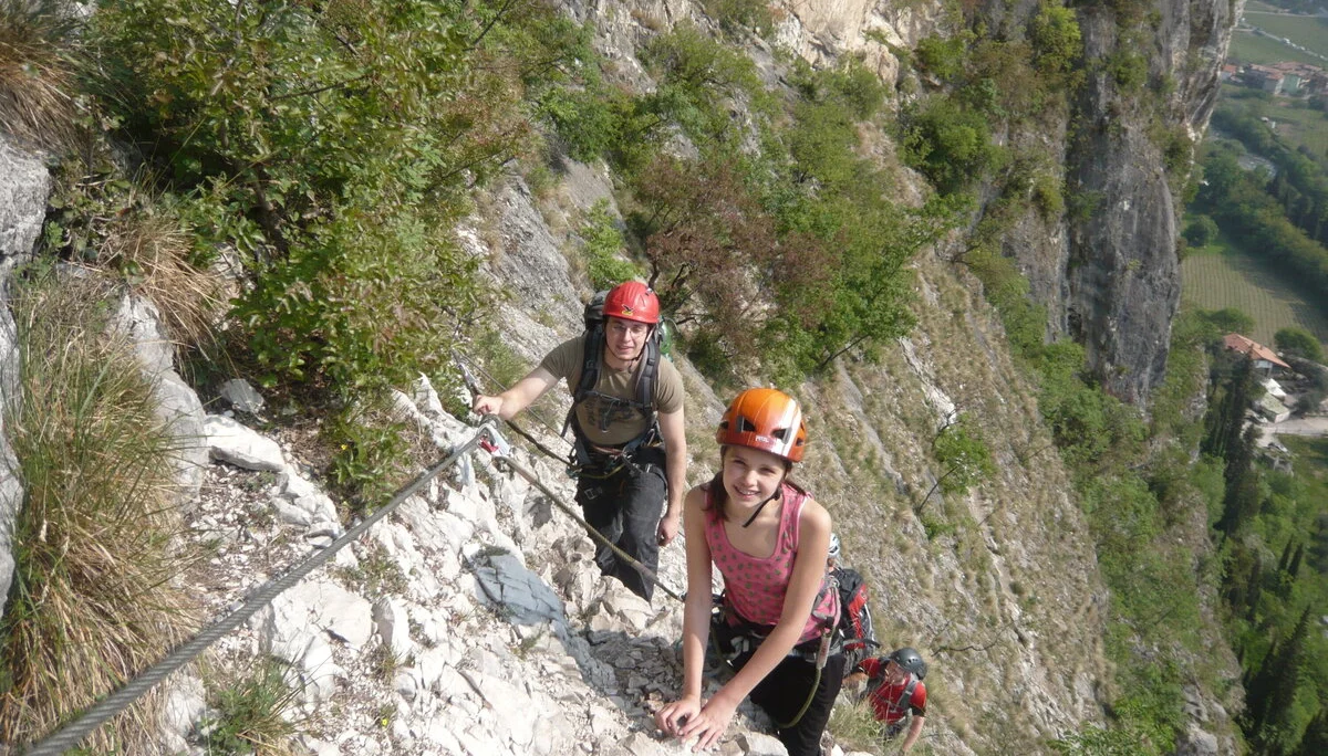 Beim Klettern in Arco | © Drexler Magarete