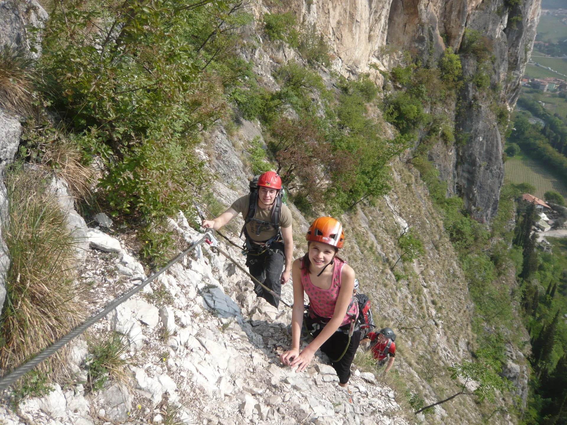 Beim Klettern in Arco | © Drexler Magarete