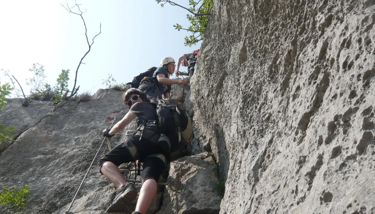 Beim Klettern in Arco | © Drexler Magarete