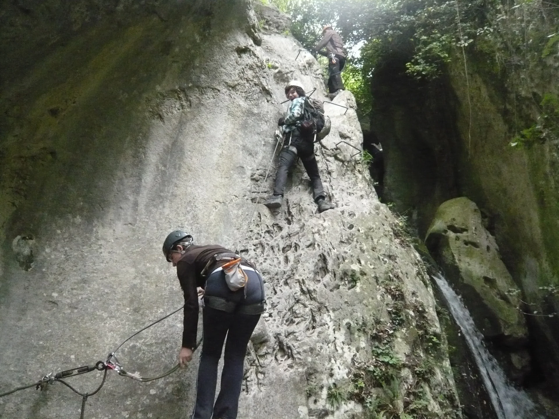 Beim Klettern in Arco | © Drexler Magarete