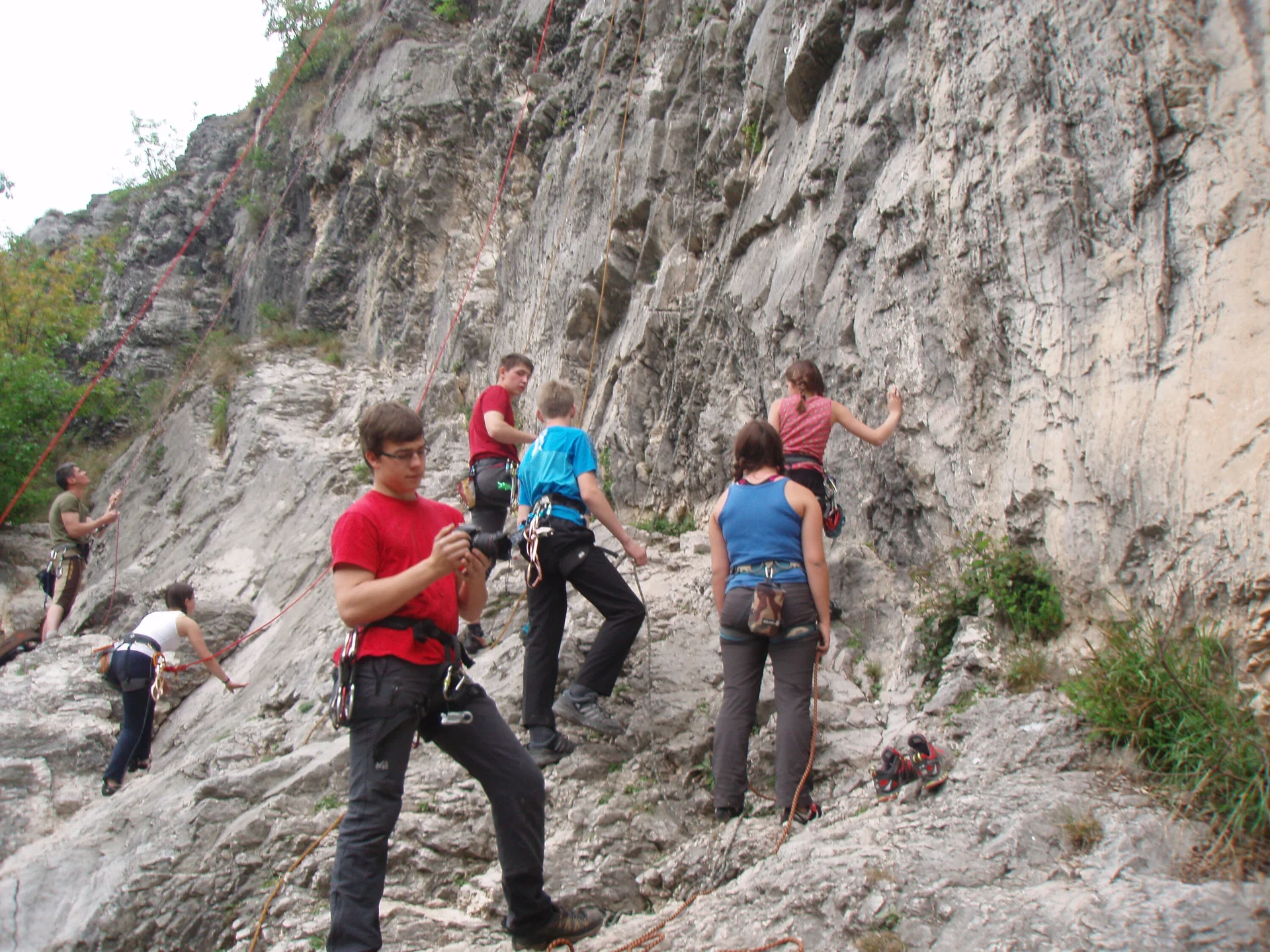 Beim Klettern in Arco | © Drexler Magarete