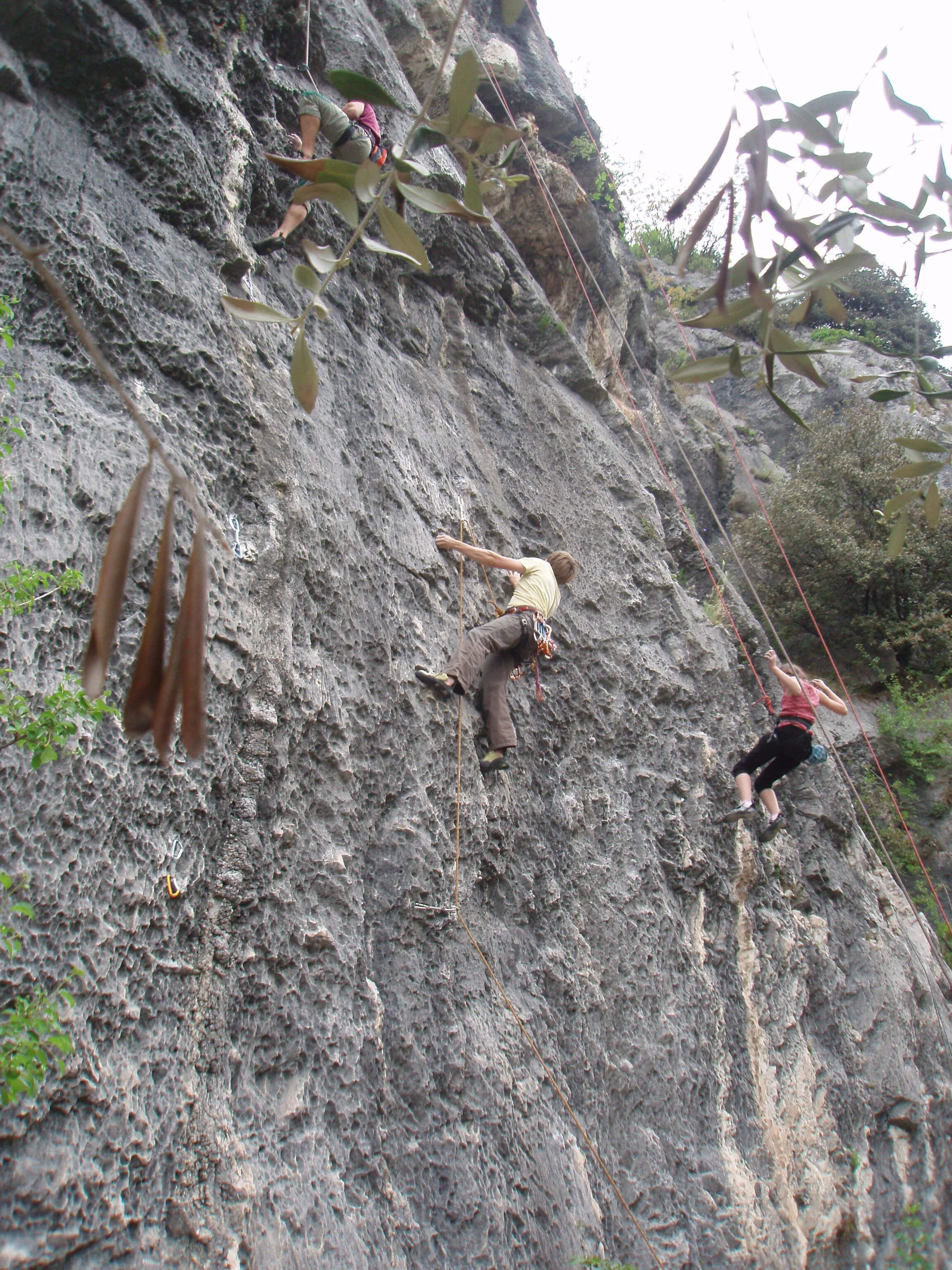 Beim Klettern in Arco | © Drexler Magarete