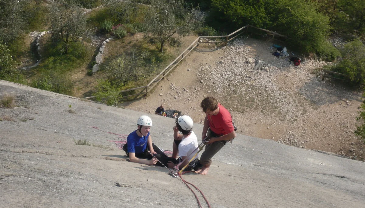 Beim Klettern in Arco | © Drexler Magarete
