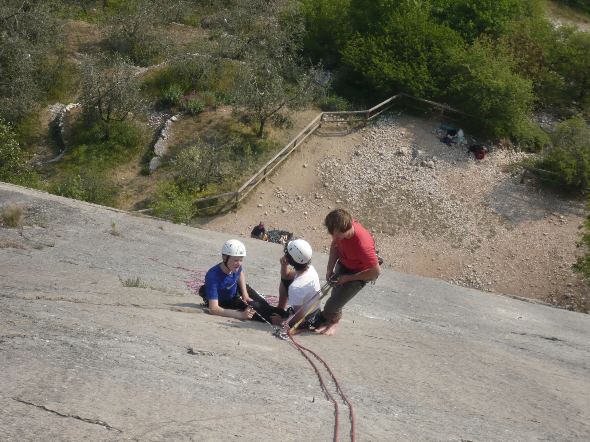 Beim Klettern in Arco | © Drexler Magarete