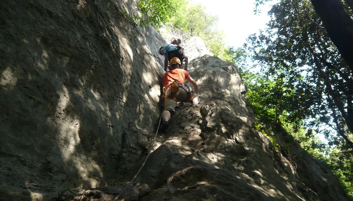 Beim Klettern in Arco | © Drexler Magarete