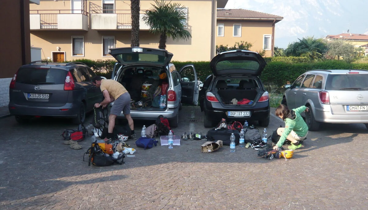 Beim Klettern in Arco | © Drexler Magarete