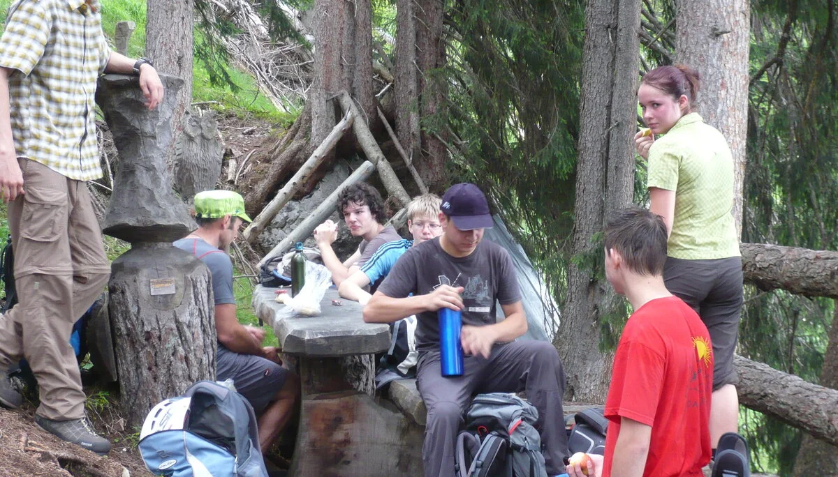 Auf dem Hochzint und beim Klettern am Katastrophenfels | © Drexler Magarete