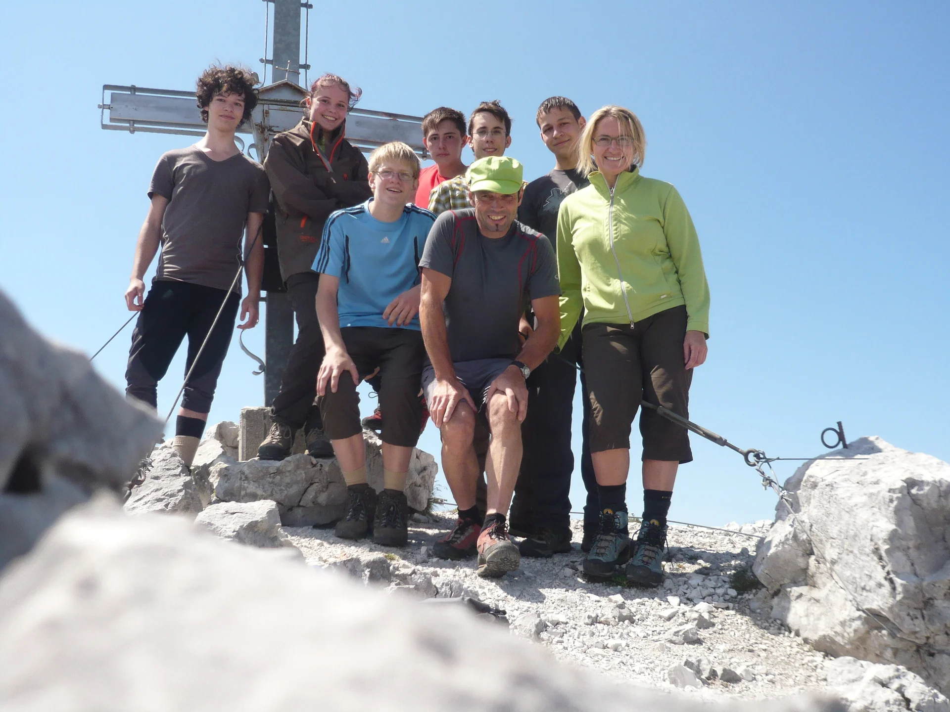 Auf dem Hochzint und beim Klettern am Katastrophenfels | © Drexler Magarete