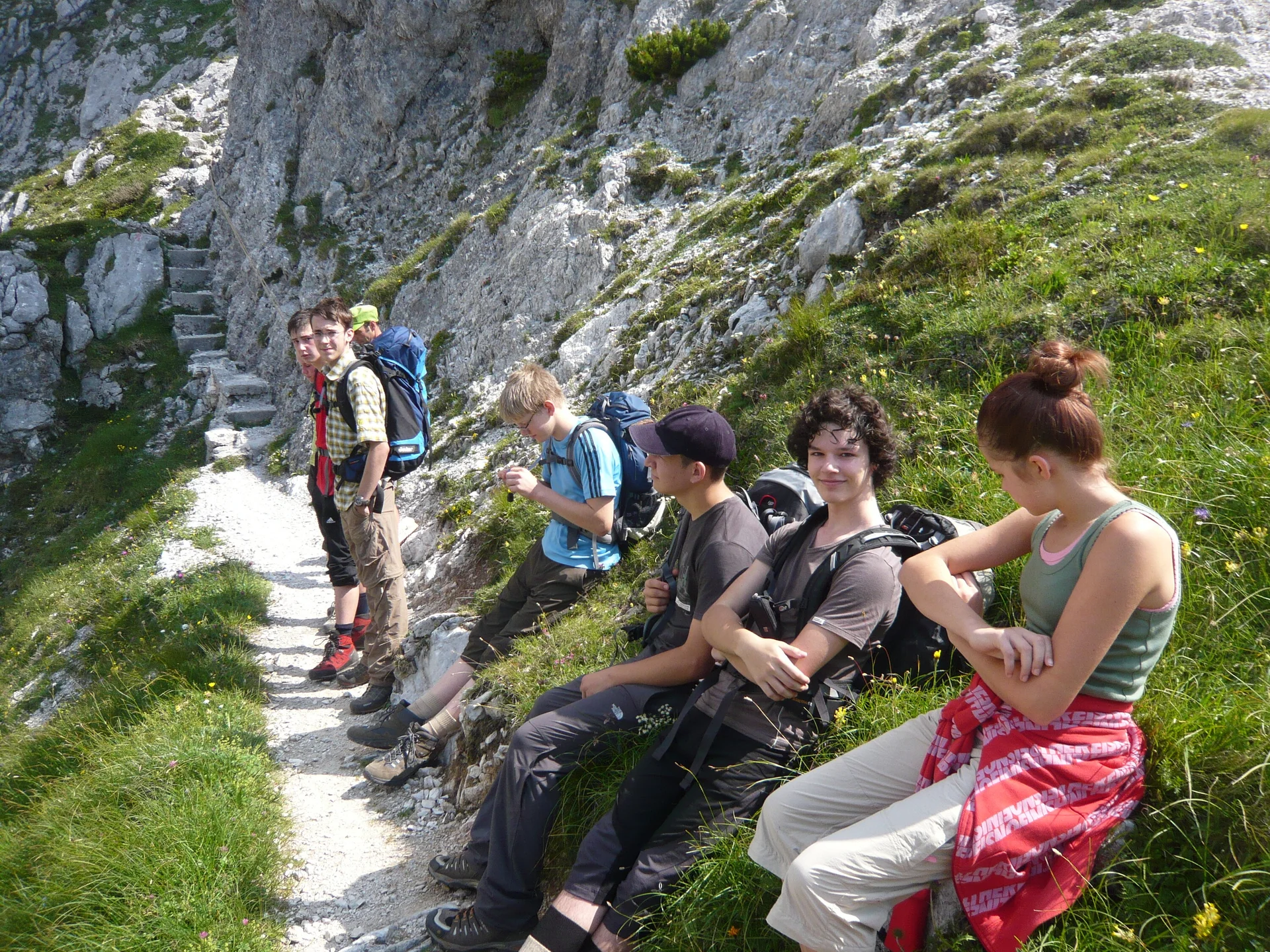 Auf dem Hochzint und beim Klettern am Katastrophenfels | © Drexler Magarete