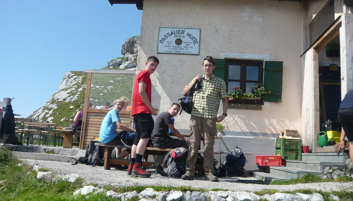 Auf dem Hochzint und beim Klettern am Katastrophenfels | © Drexler Magarete