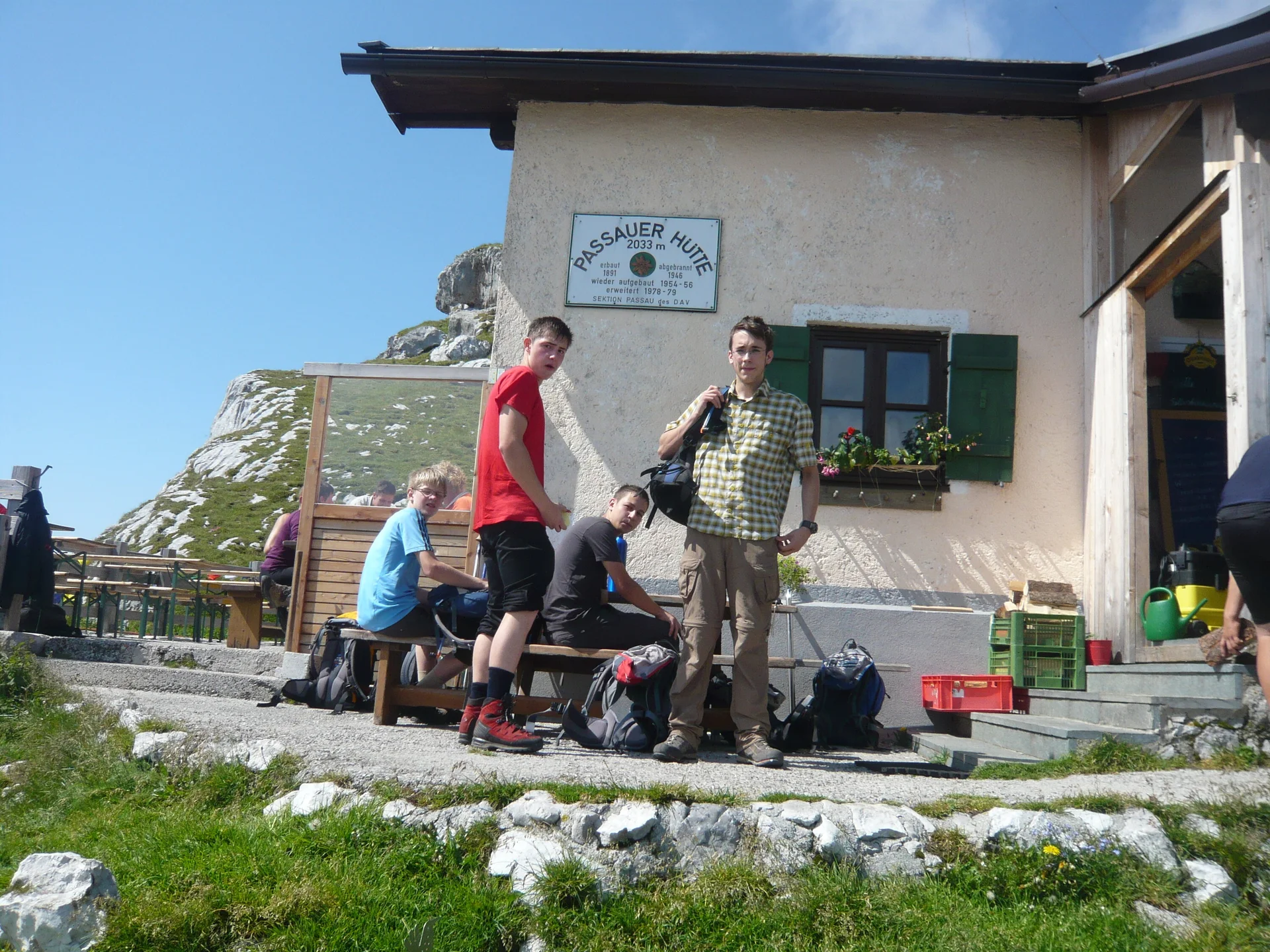 Auf dem Hochzint und beim Klettern am Katastrophenfels | © Drexler Magarete