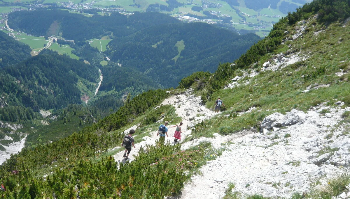 Auf dem Hochzint und beim Klettern am Katastrophenfels | © Drexler Magarete