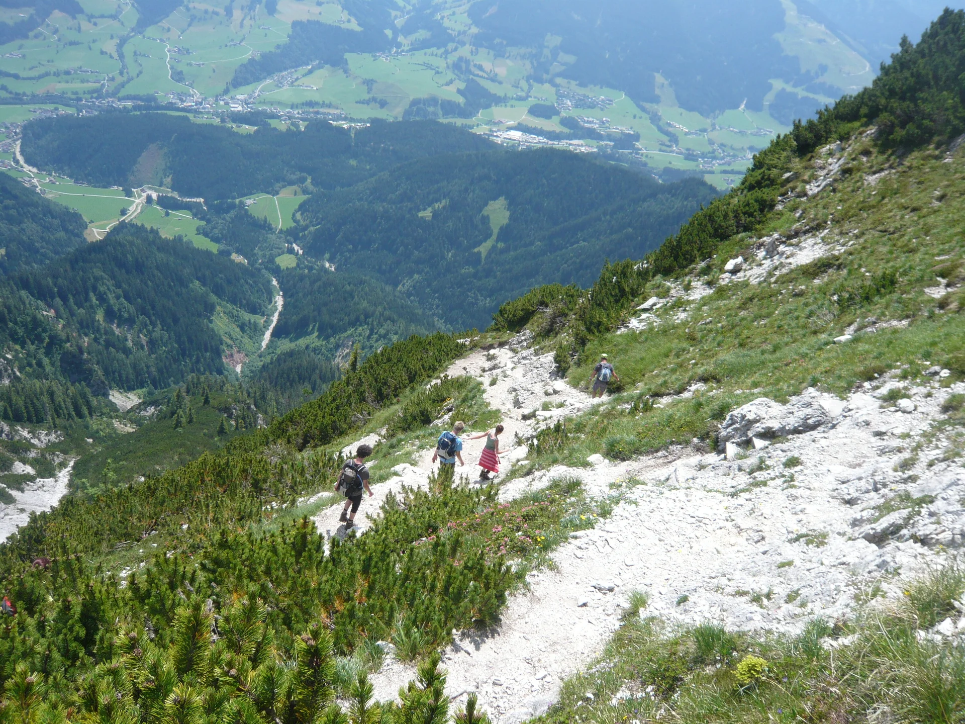 Auf dem Hochzint und beim Klettern am Katastrophenfels | © Drexler Magarete
