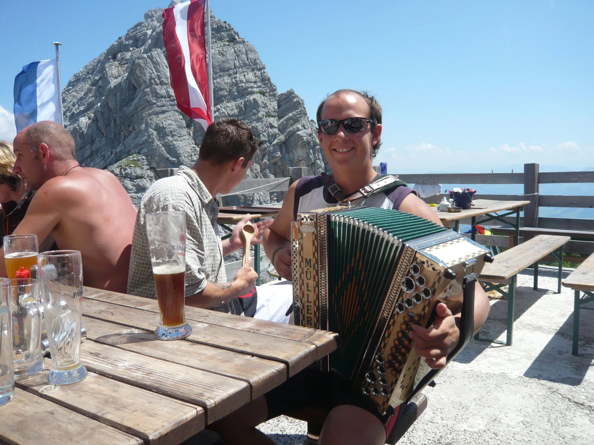 Auf dem Hochzint und beim Klettern am Katastrophenfels | © Drexler Magarete