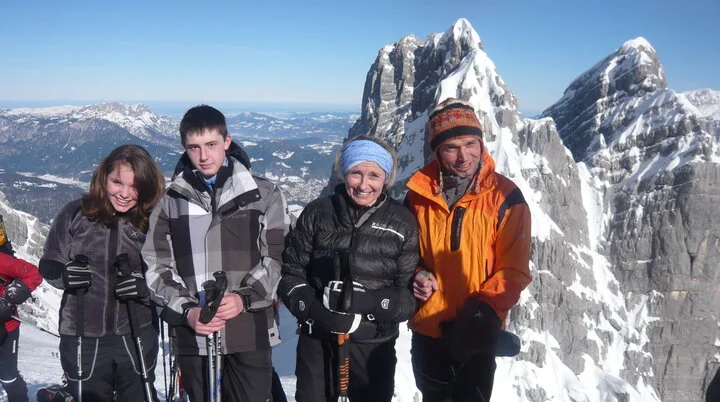 Skitour auf das Dritte Watzmannkind | © Drexler Margarete