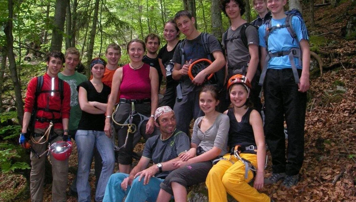 Beim Klettern am Wolfgangsee | © Drexler Magarete