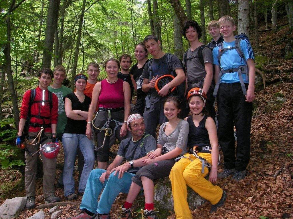 Beim Klettern am Wolfgangsee | © Drexler Magarete