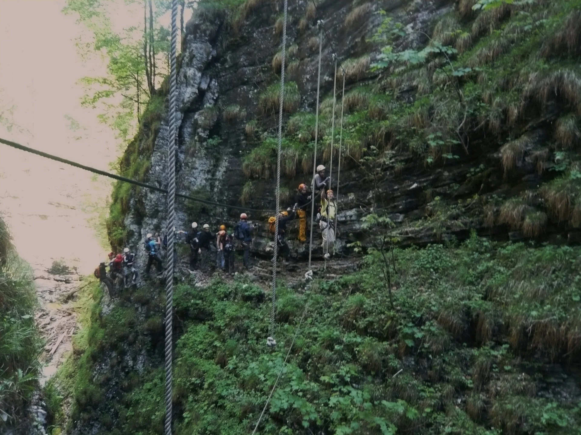 Beim Klettern am Wolfgangsee | © Drexler Magarete