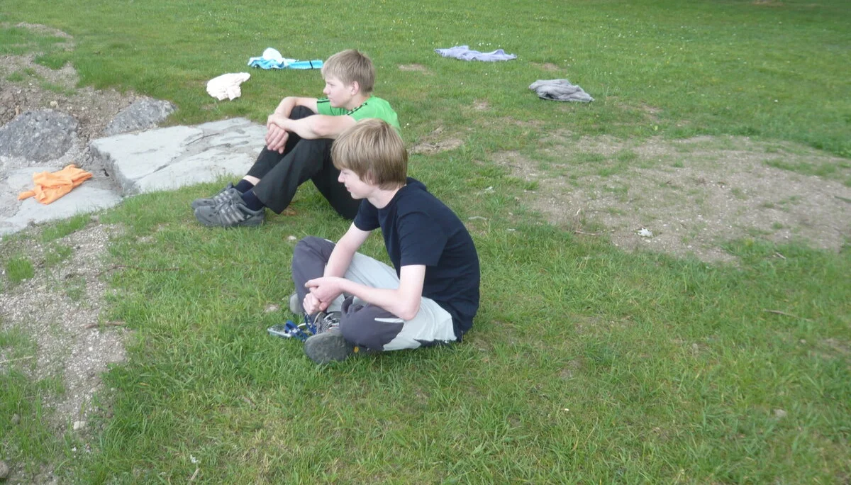 Beim Klettern am Wolfgangsee | © Drexler Magarete