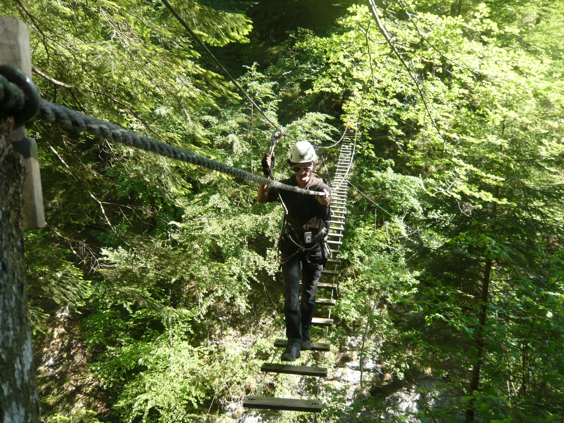 Beim Klettern am Wolfgangsee | © Drexler Magarete