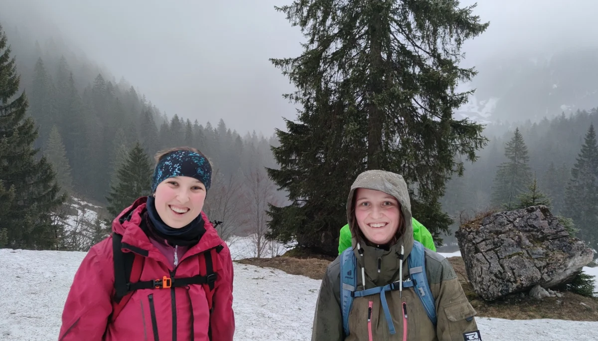 Alex & Eva im Aufstieg | © Anna Schlappinger