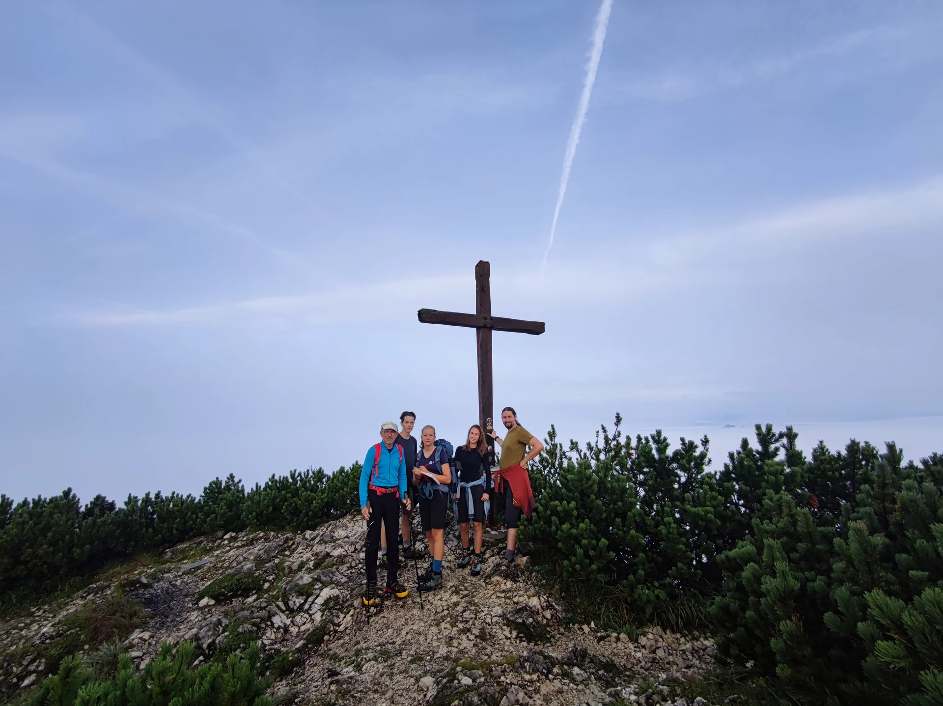 jDAV Dingolfing unterwegs in den Bergen | © Schlappinger Anna