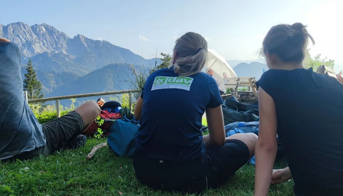 jDAV Dingolfing unterwegs in den Bergen | © Schlappinger Anna