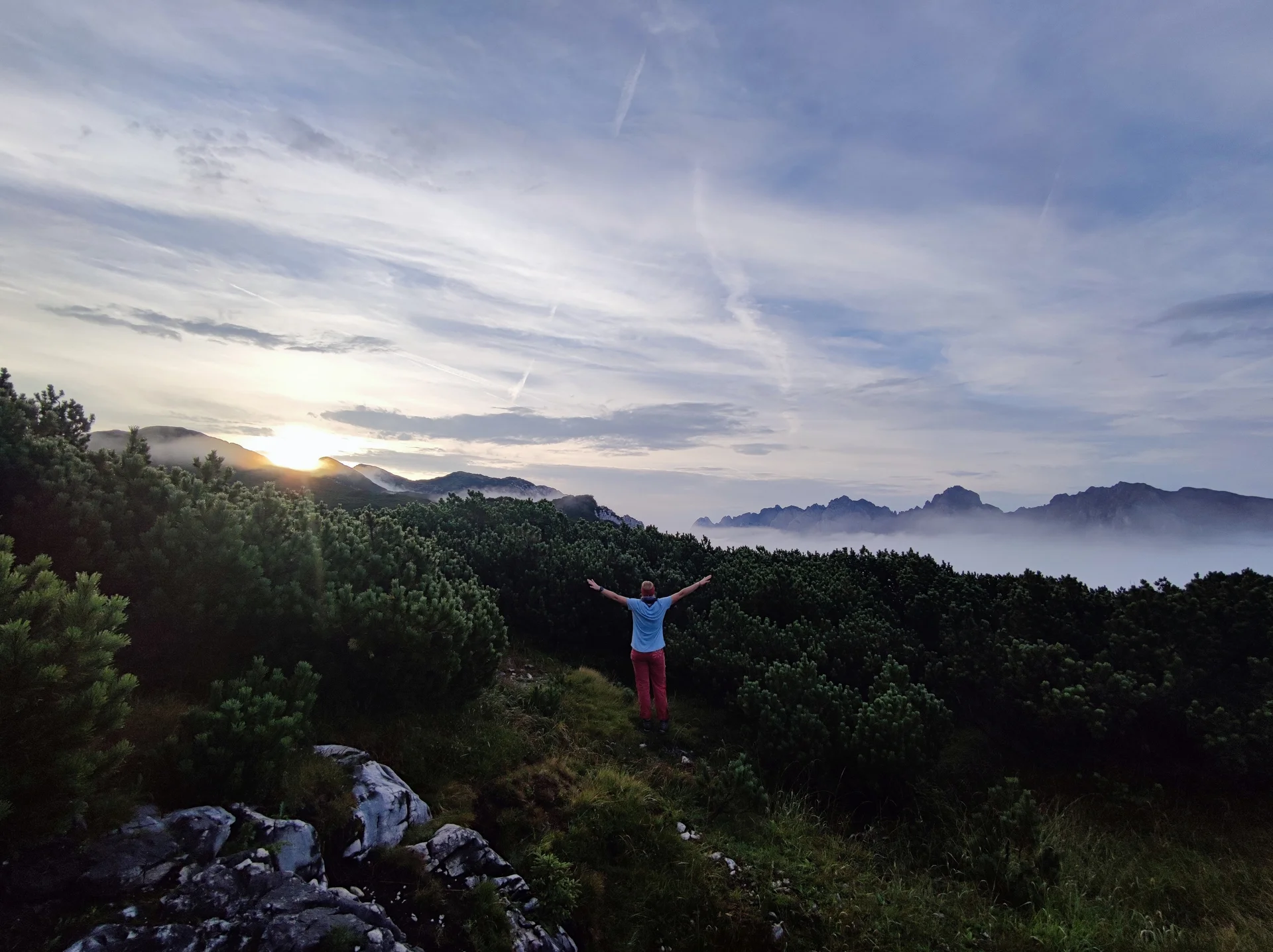 jDAV Dingolfing unterwegs in den Bergen | © Schlappinger Anna