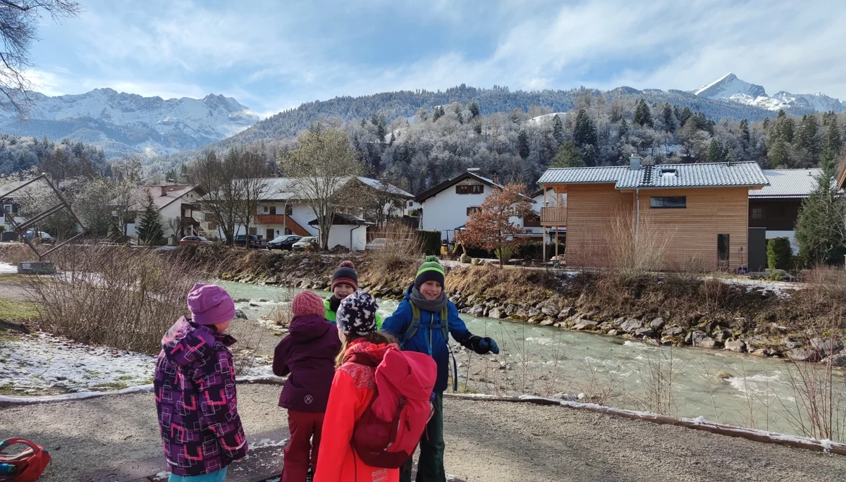 Auf dem Weg zur Partnachklamm | © Anna Schlappinger