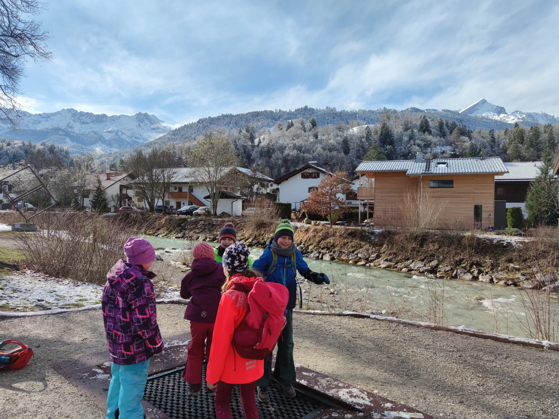 Auf dem Weg zur Partnachklamm | © Anna Schlappinger