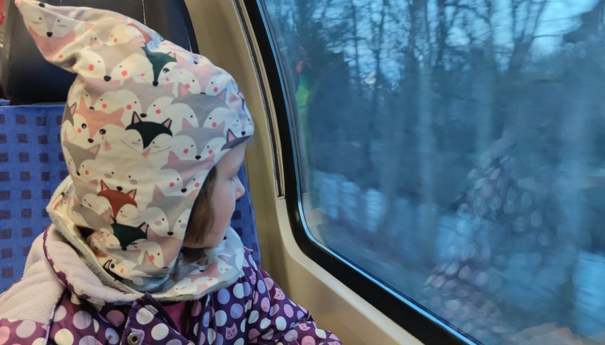 Im Zug | © Anna Schlappinger