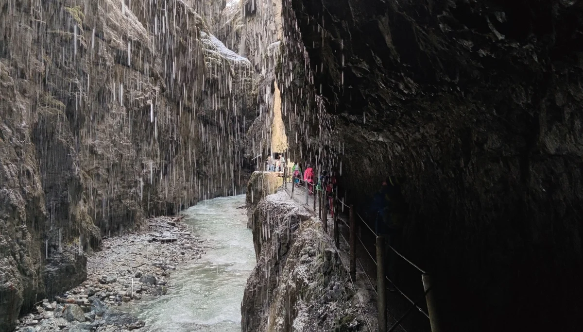 Unterwegs in der Klamm | © Anna Schlappinger