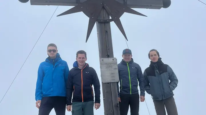 JDAV Dingolfing auf der Guffertspitze | © Parringer Christoph