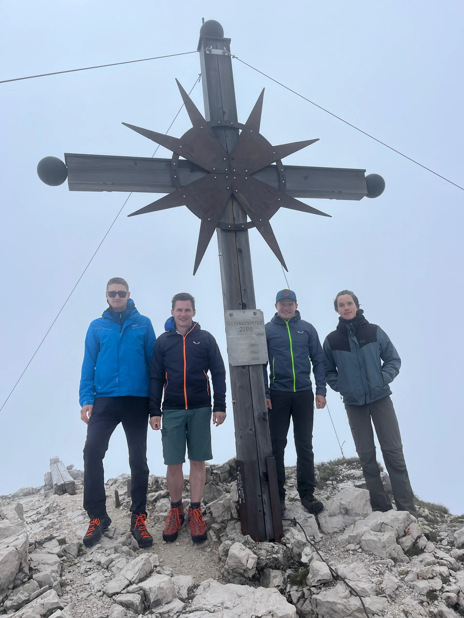 JDAV Dingolfing auf der Guffertspitze | © Parringer Christoph