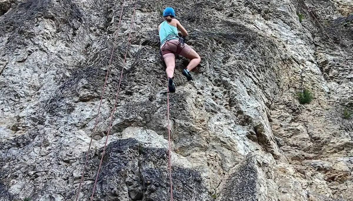 Klettern an der Labertalwand | © Neugebauer Martin