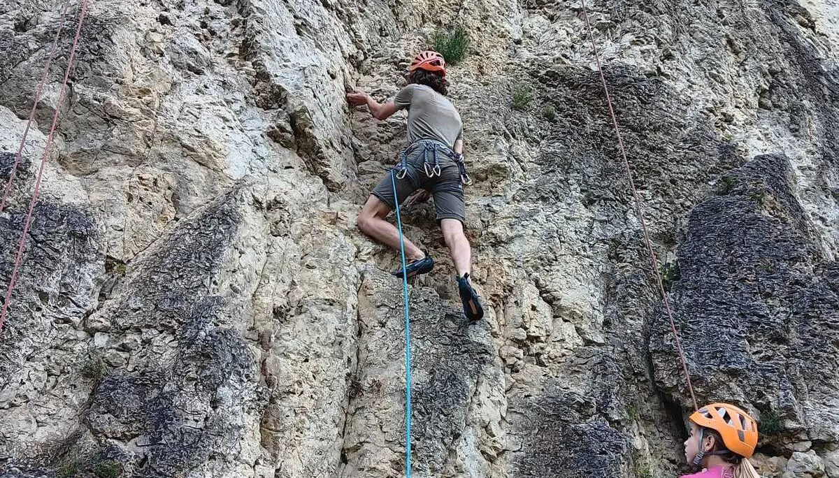 Klettern an der Labertalwand | © Neugebauer Martin