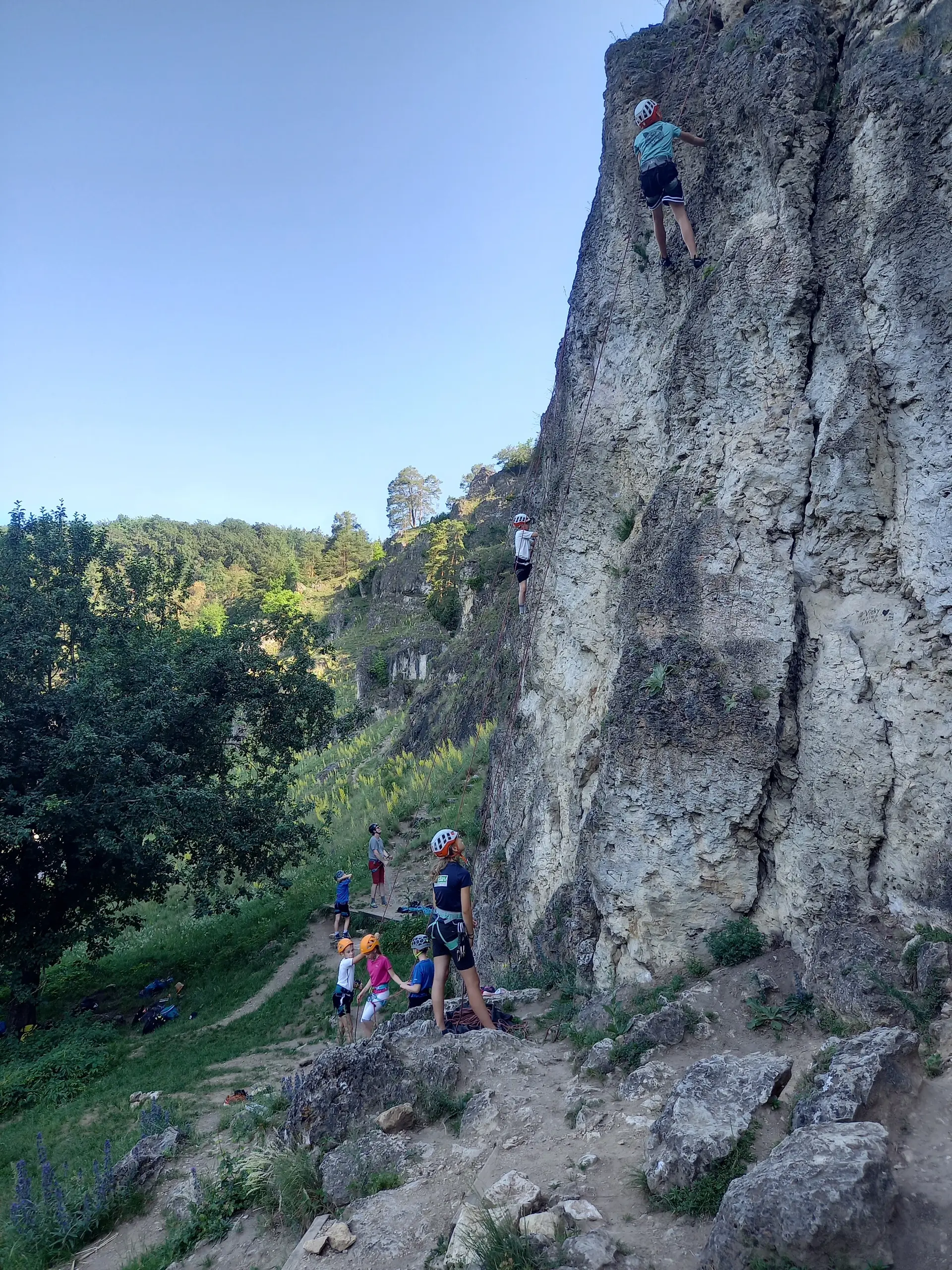 Klettern an der Labertalwand | © Neugebauer Martin