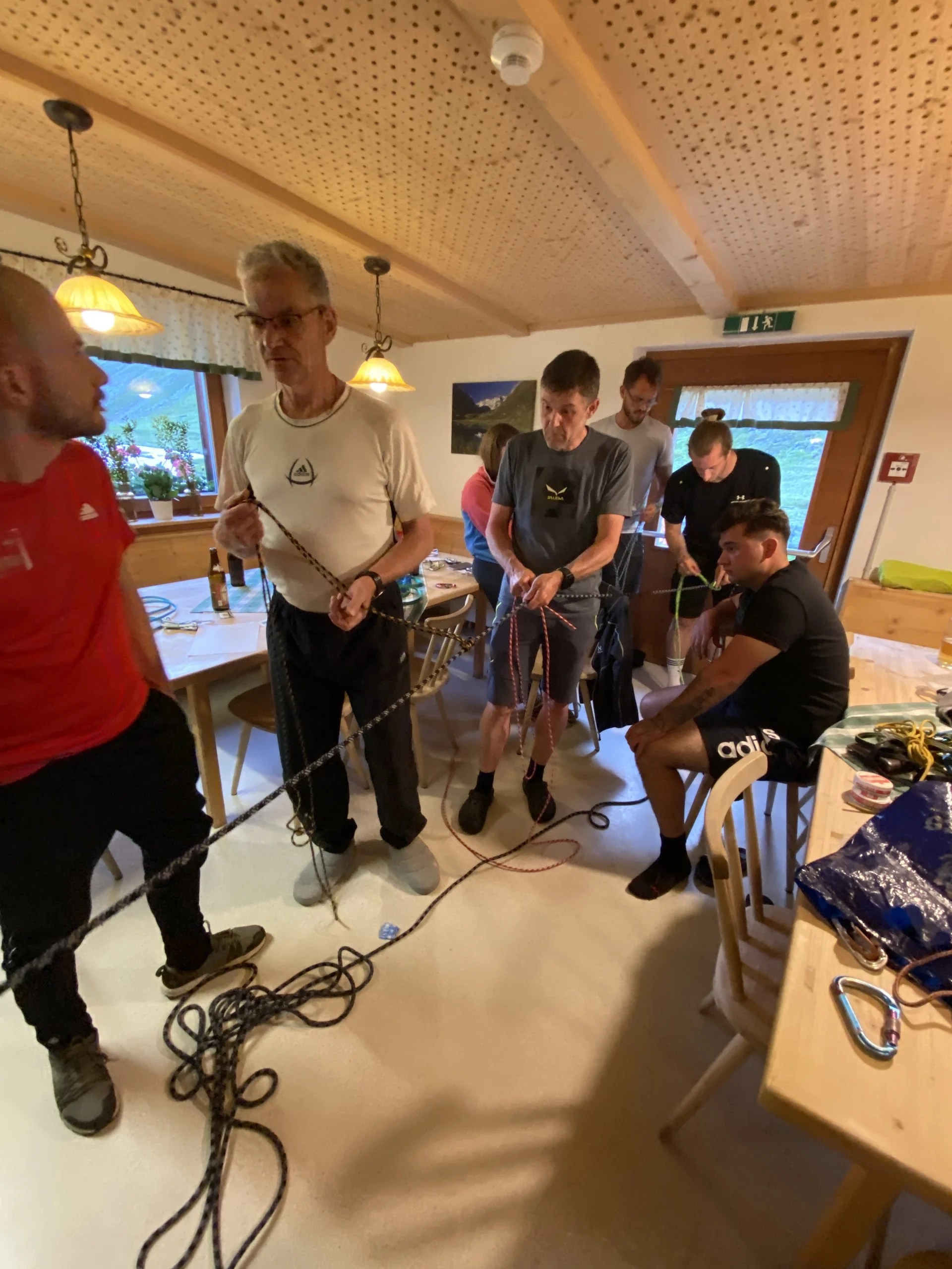 Fixseil, Höllenrachen, Abstieg | © Ernst Konrad