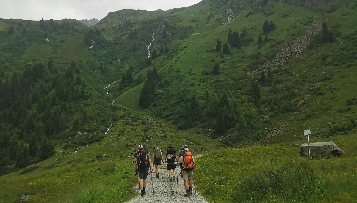 Fixseil, Höllenrachen, Abstieg | © Ernst Konrad