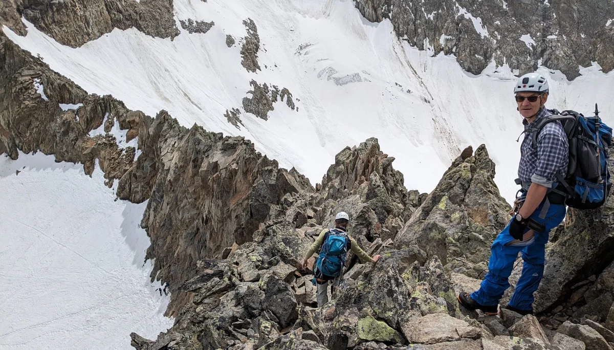 Steigeisen gehen, Anseilen am Gletscher, Innere Sommerwand | © Ernst Konrad
