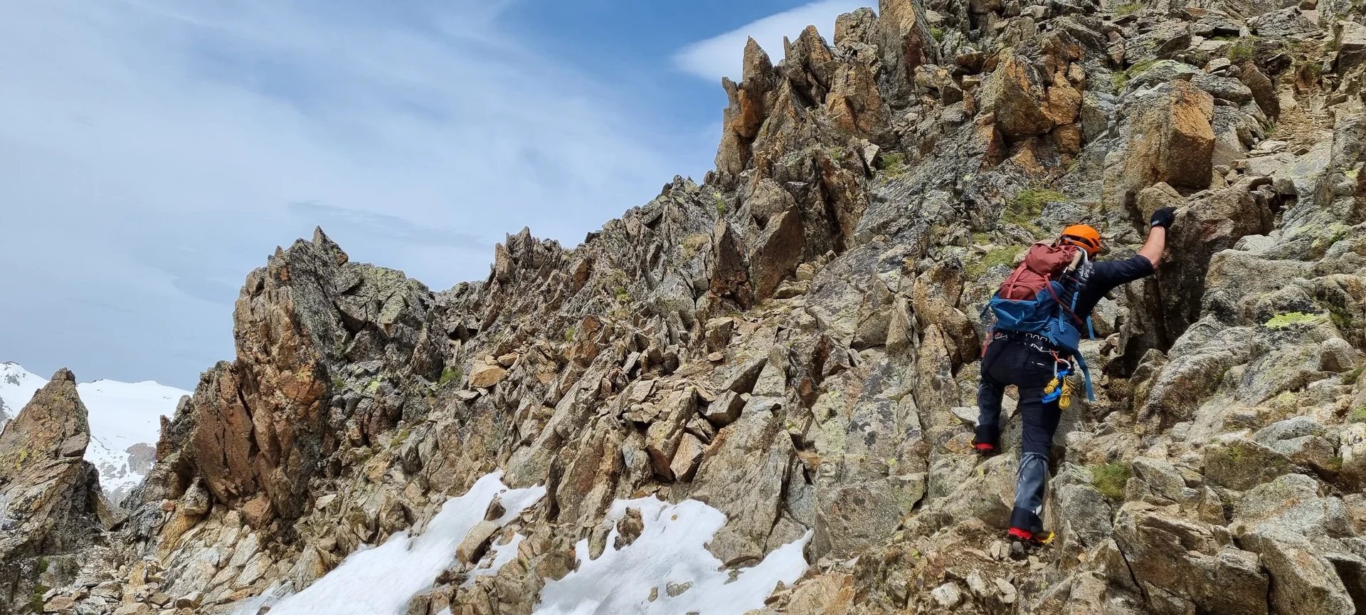 Steigeisen gehen, Anseilen am Gletscher, Innere Sommerwand | © Ernst Konrad
