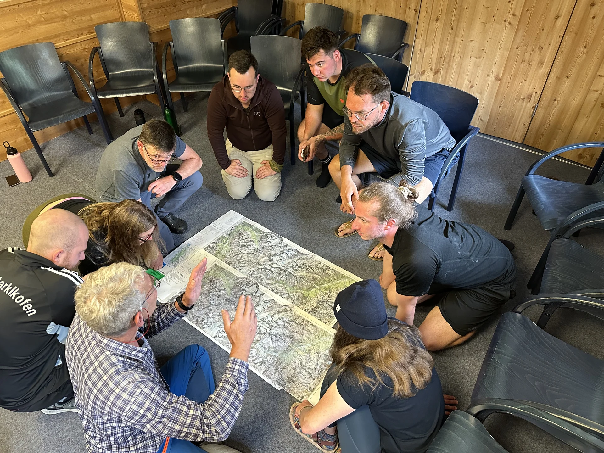 Selbstrettung, Manschaftszug, Kartenkunde | © Ernst Konrad